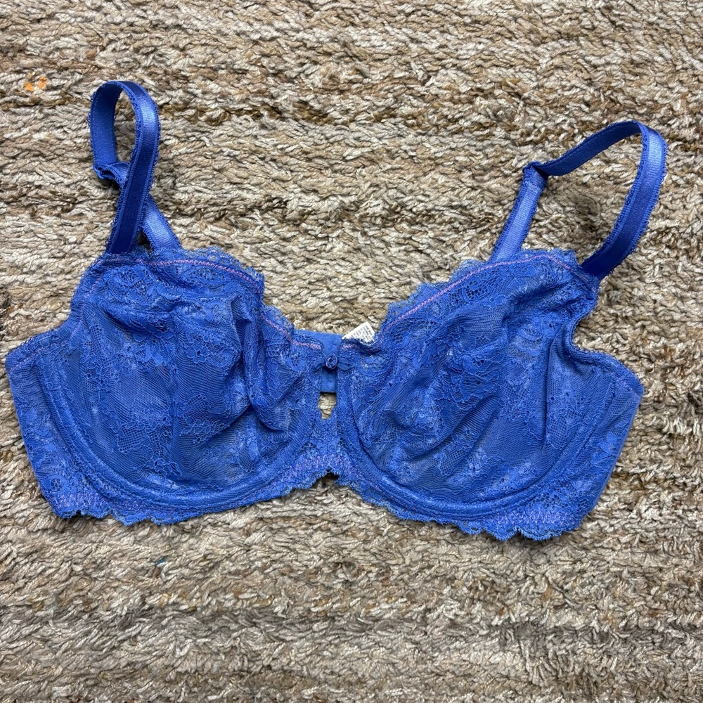 Wacoal Blue Lace Bra